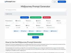 MJ Prompt Tool